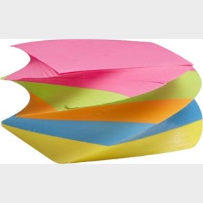 Cube - Spiral Kulrt Papir 85 X 85 Mm - Bright Office
