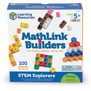 Learning Resources | MathLink 100 stk. - Inkl. 10 udfordringer