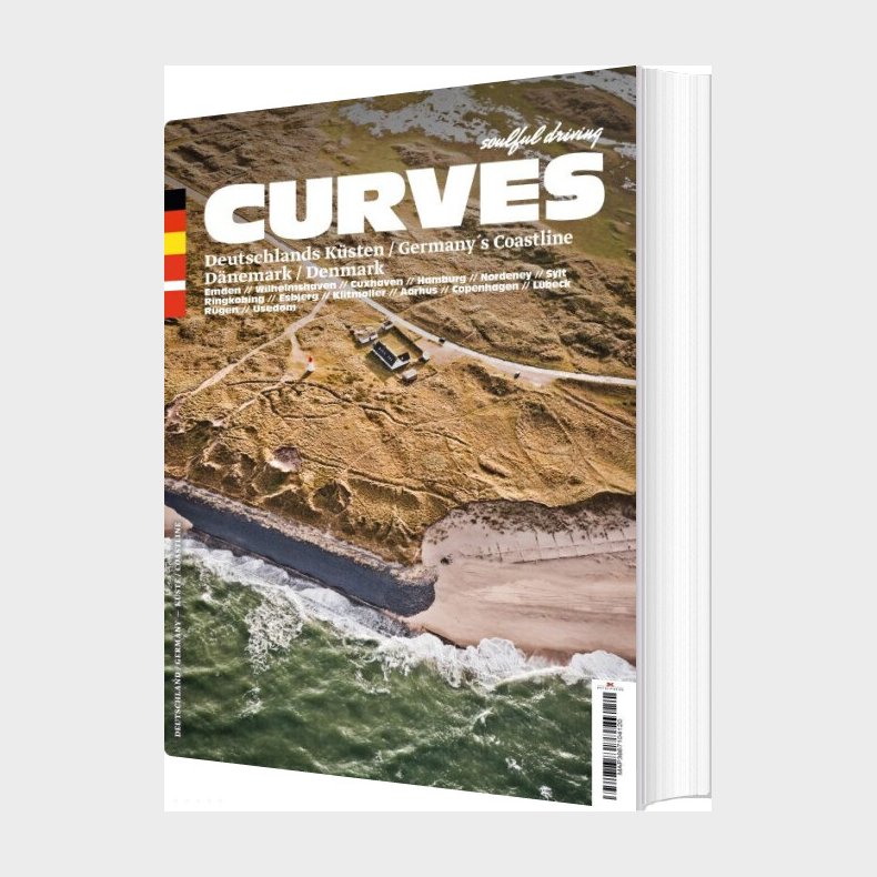Curves: Germany's Coastline - Denmark - Stefan Bogner - English Book