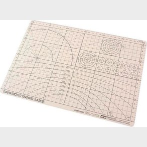 Tamiya - Cutting Mat - A4 - Skreunderlag - 74056