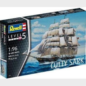 Revell - Cutty Sark Model Skib Bygges�t - 1:96 - Level 5 - 05422
