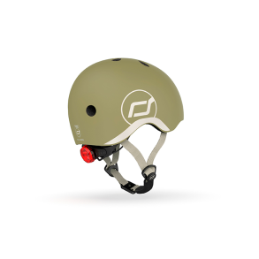 Scoot & Ride | Cykelhjelm til baby, 45-51 cm Oliven