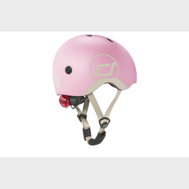 Scoot & Ride | Cykelhjelm til baby, 45-51 cm Rose