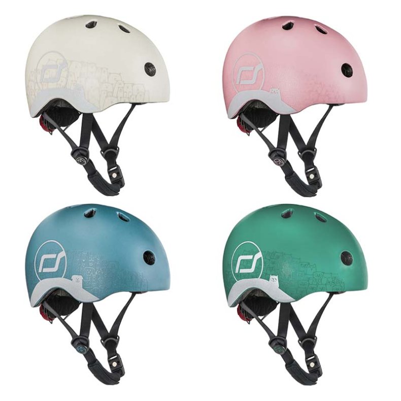 Scoot & Ride | Cykelhjelm til baby, 45-51 cm - Reflekterende
