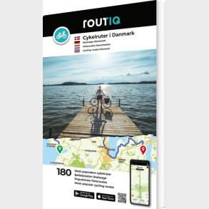 Cykelruter I Danmark: 180 Mest Popul�re Cykelruter - English book