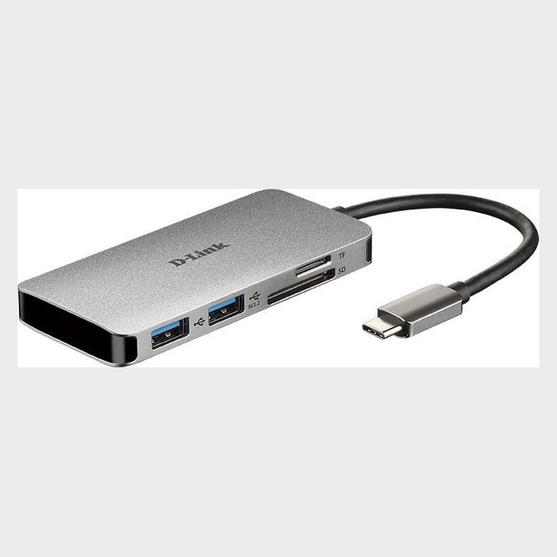 D-link - Dockingstation 2xusb 3.0, Hdmi/usb-c, 4k Uhd, 5 Gbit/s