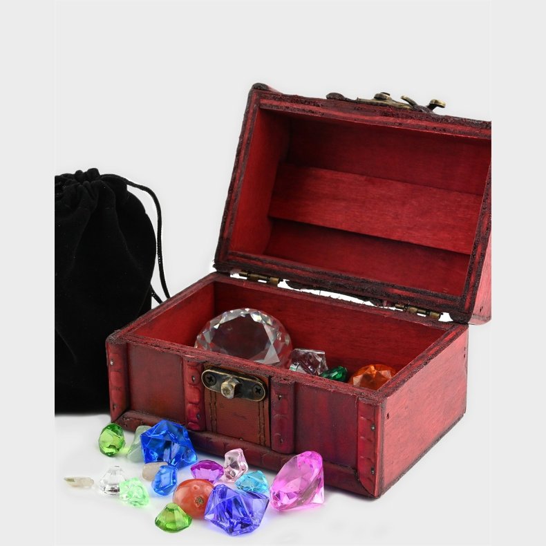 Den Goda Fen | Skattekiste med diamanter og delsten