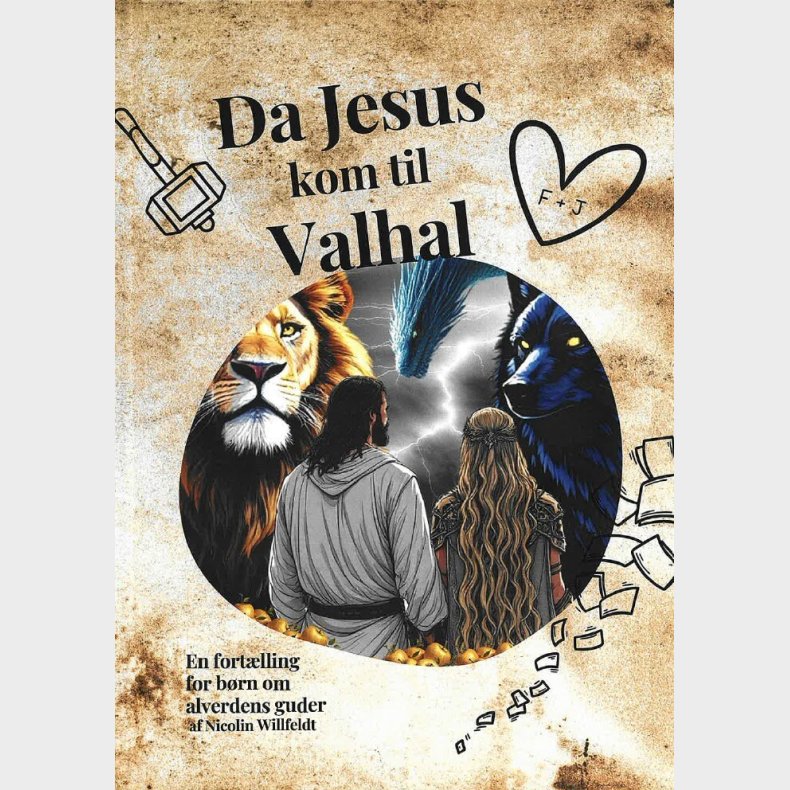 Da Jesus Kom Til Valhal - Nicolin Willfeldt - Bog