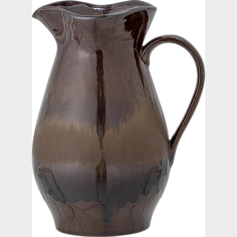 Creative Collection - Dahlia Kande Til Vand - Brun - Stentj Keramik