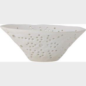 Bloomingville - Dalena Deko Skl - Hvid - Stentj Keramik