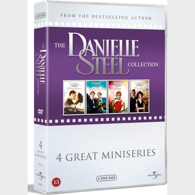 Danielle Steel Collection - Vol 4 - 4 Miniserier - DVD - Tv-serie