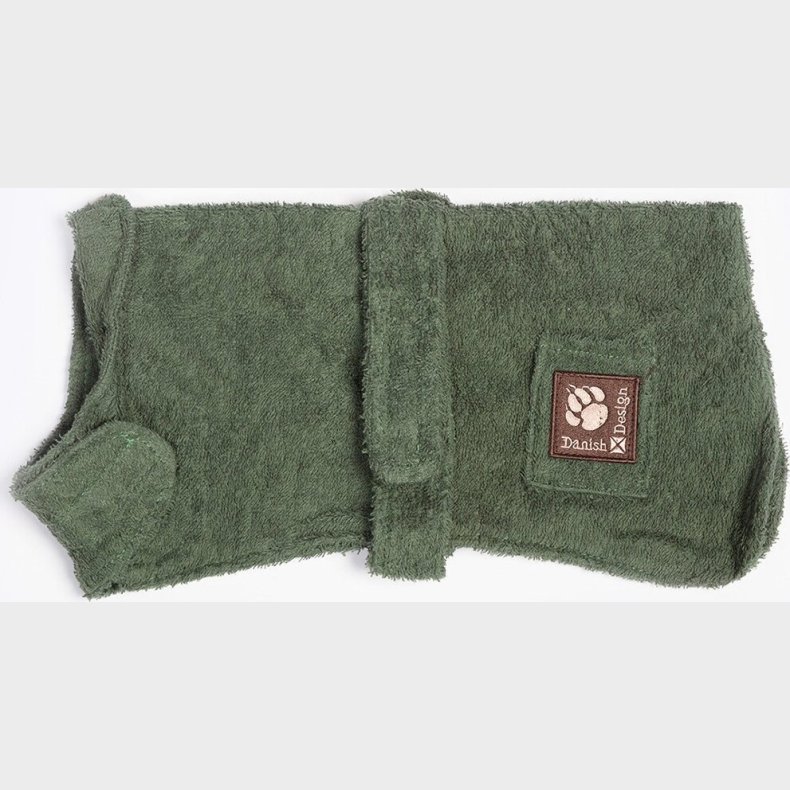 Danish Design - Dog Bath Robe Green 70cm
