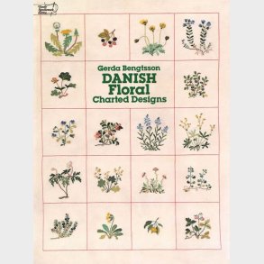 Danish Floral Charted Designs - Gerda Bengtsson - English Book