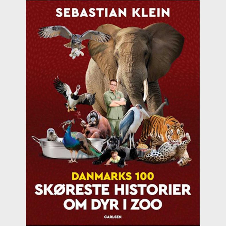 Danmarks 100 Sk�reste Historier Om Dyr I Zoo - Sebastian Klein - Bog