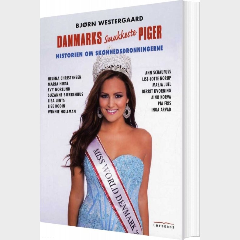Danmarks Smukkeste Piger - Bj�rn Westergaard - Bog