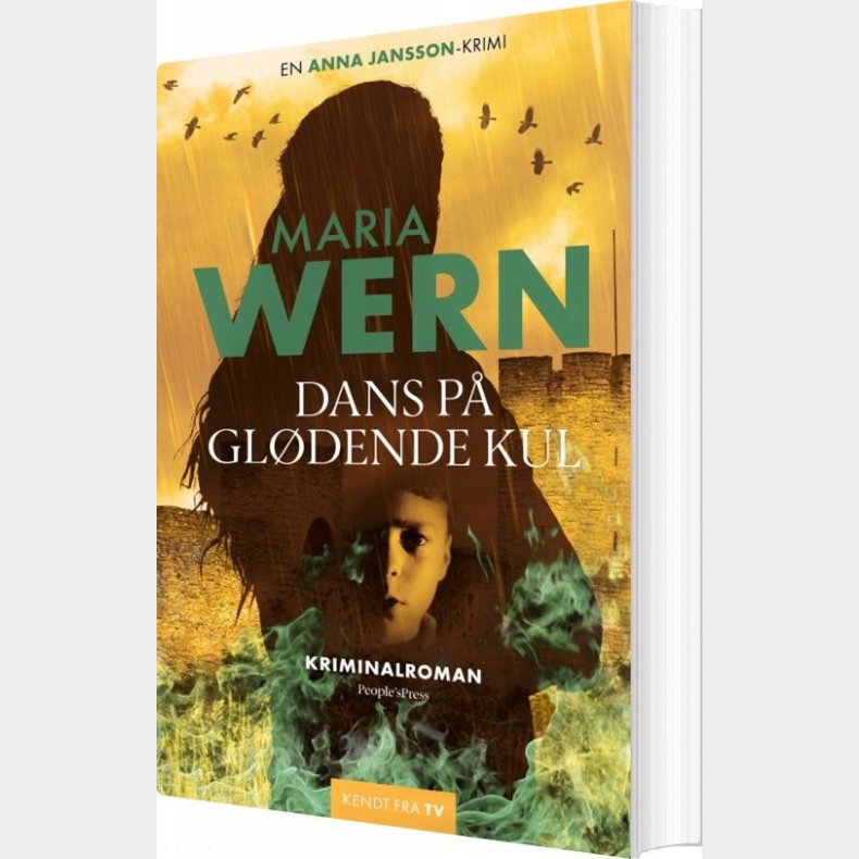 Dans P� Gl�dende Kul - Anna Jansson - Bog