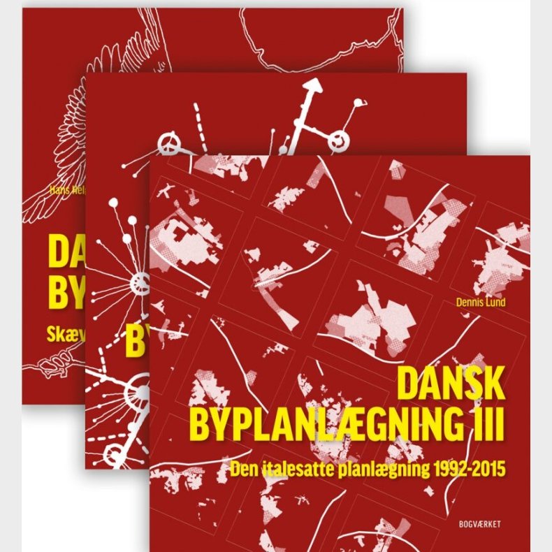 Dansk Byplanl�gning I-iii - Hans Helge Madsen - Bog