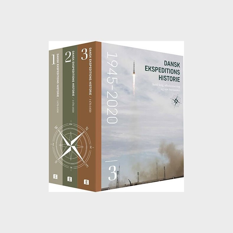 Dansk Ekspeditionshistorie 1-3 - Peter Andreas Toft - Bog
