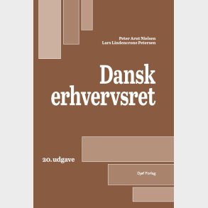 Dansk Erhvervsret - Peter Arnt Nielsen - Bog