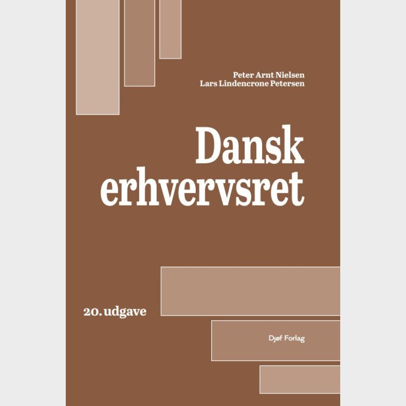 Dansk Erhvervsret - Peter Arnt Nielsen - Bog