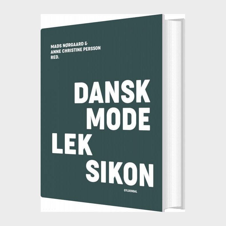 Dansk Modeleksikon - M�rkegr�n - Anne Christine Persson - Bog