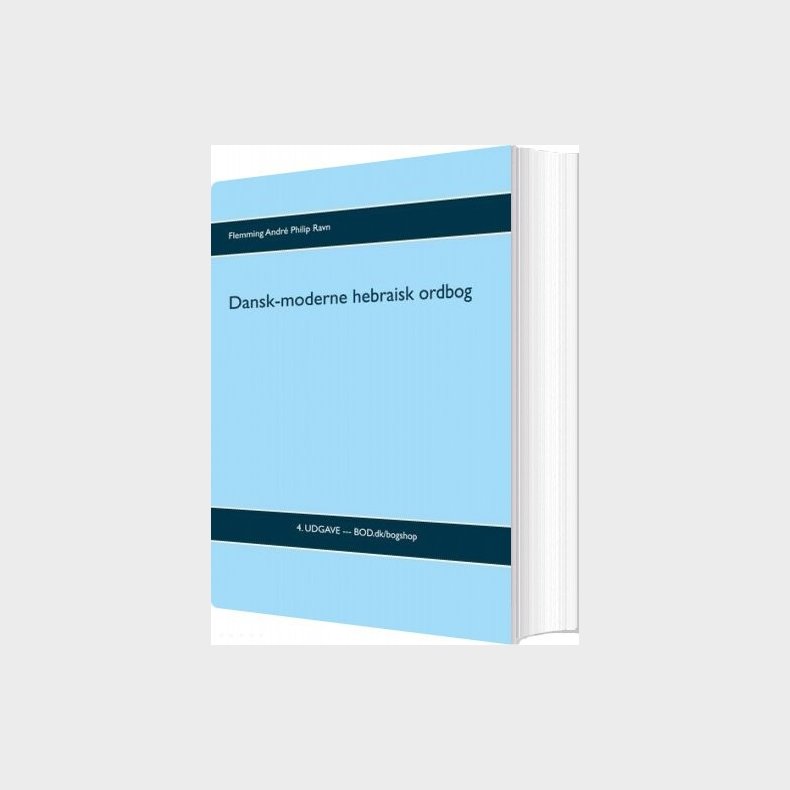 Dansk-moderne Hebraisk Ordbog - Flemming Andr� Philip Ravn - Bog