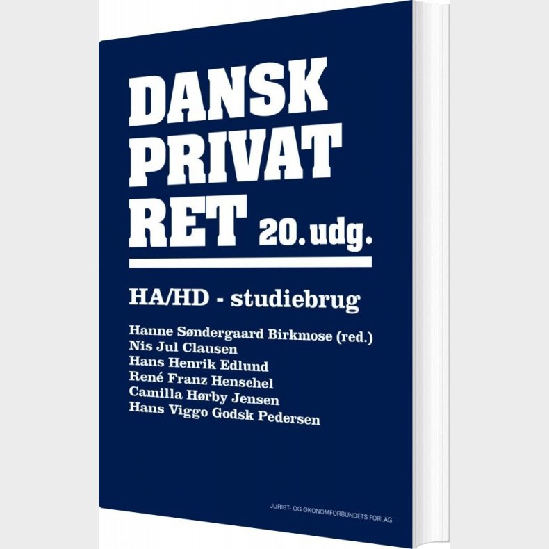 Dansk Privatret Ha Og Hd - Camilla H�rby Jensen - Bog