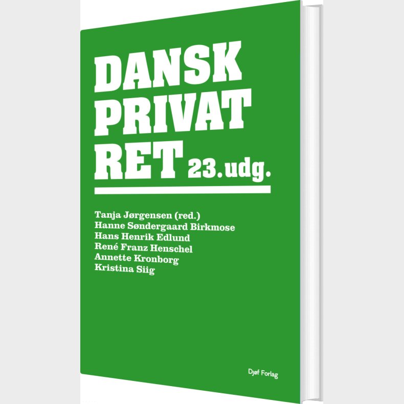 Dansk Privatret - Peter Arnt Nielsen - Bog