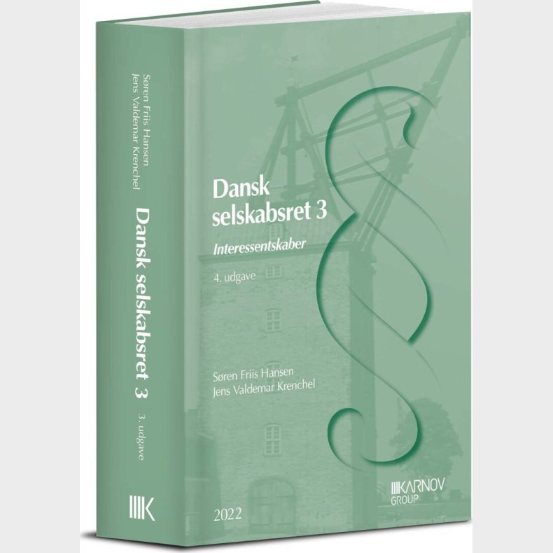 Dansk Selskabsret 3 - Jens Valdemar Krenchel - Bog