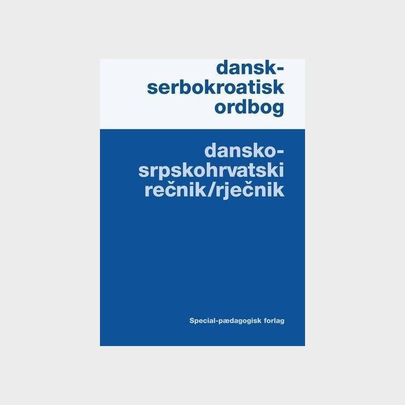 Dansk-serbokroatisk Ordbog - Per Jacobsen - Bog