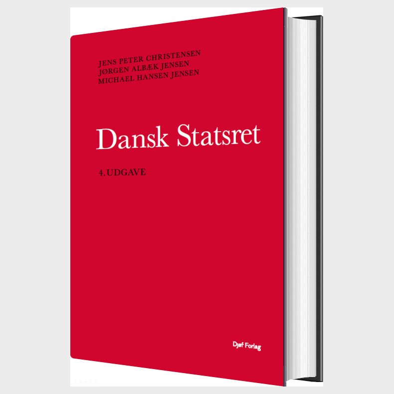 Dansk Statsret - J�rgen Alb�k Jensen - Bog
