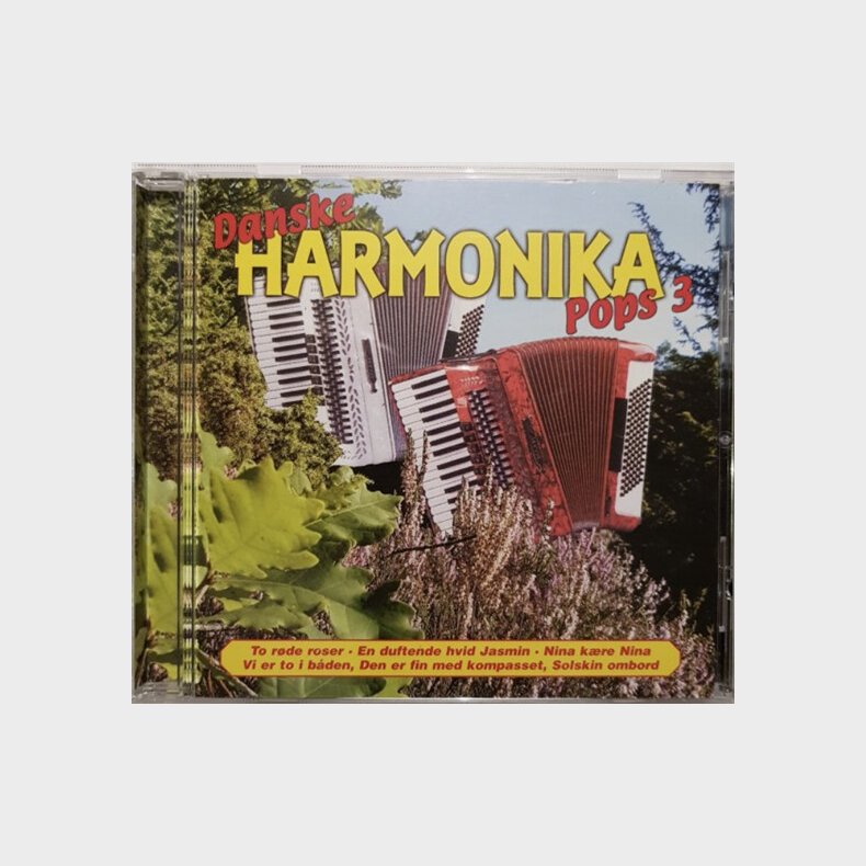 Danske Harmonika Pops 3 - CD
