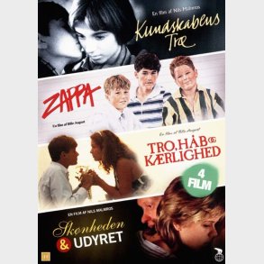 Zappa // Sknheden Og Udyret // Kundskabens Tr // Tro Hb Og Krlighed - DVD - Film