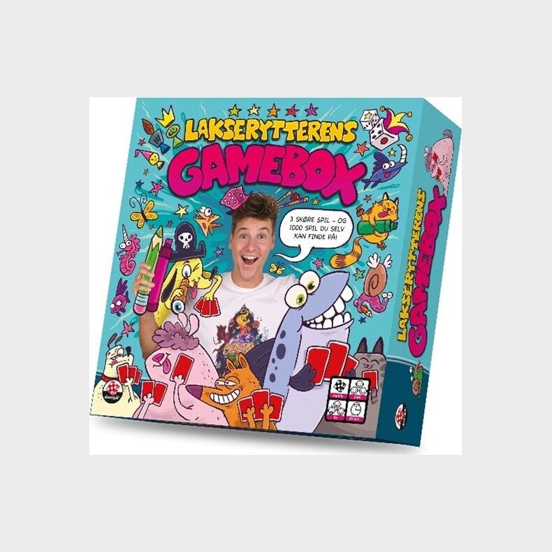 Danspil - Lakserytterens Gamebox