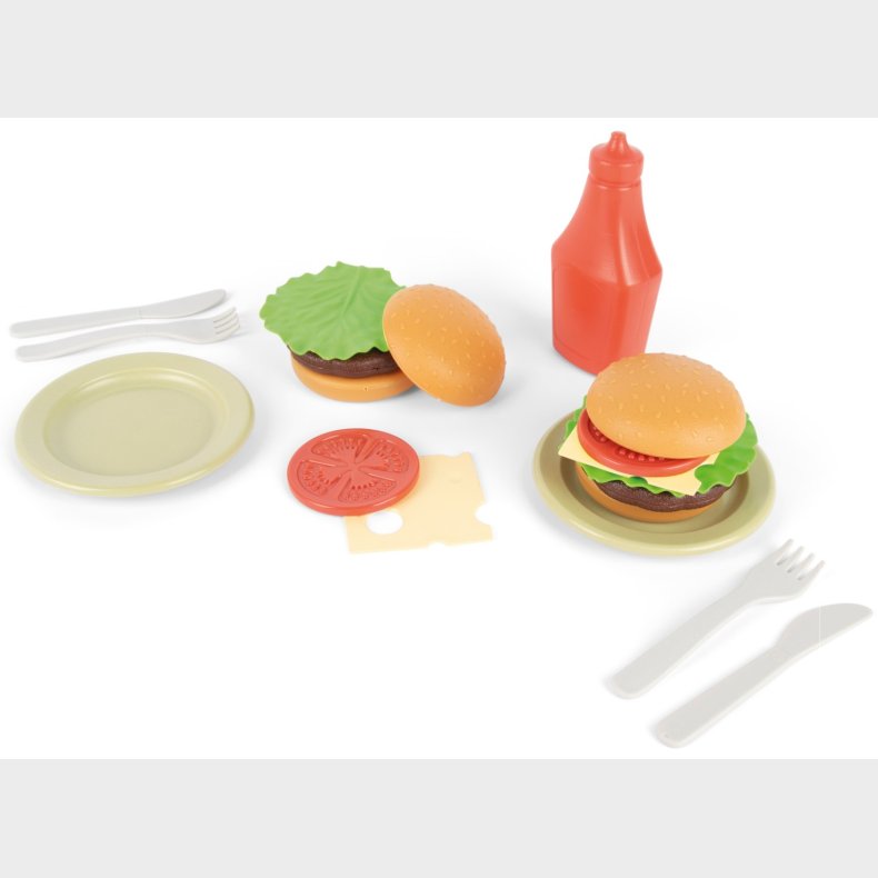 Dantoy BIO plast burger-st 19 dele