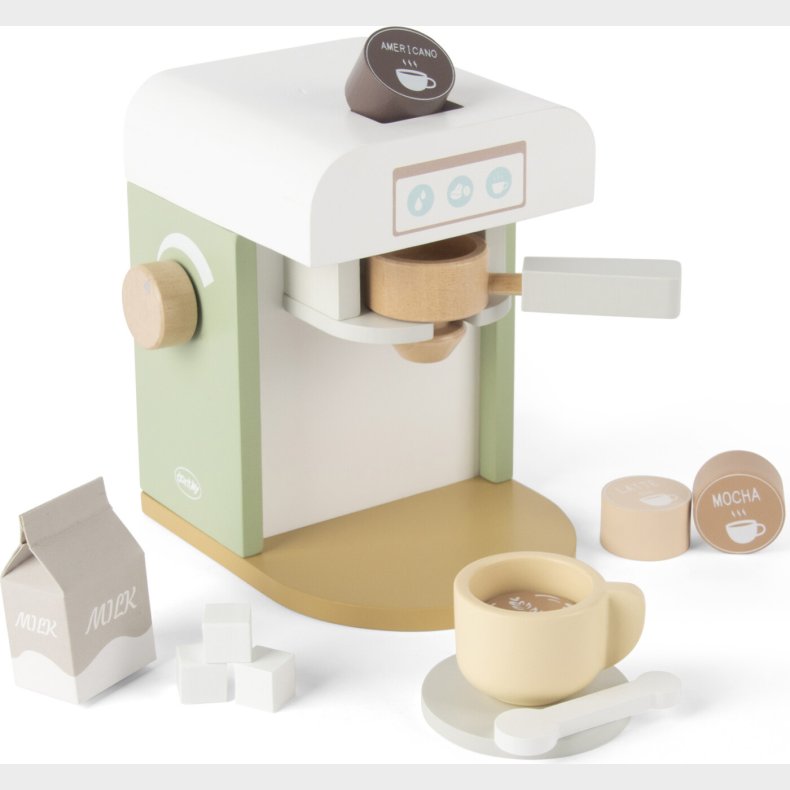 Dantoy - Kaffemaskine Legetj Til Brn - Tr