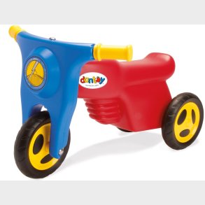 Dantoy motorcykel med plastikhjul.