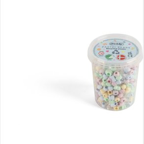 Dantoy - Perler Til Smykker - Pastel - Genanvendt Plast - 520 Stk