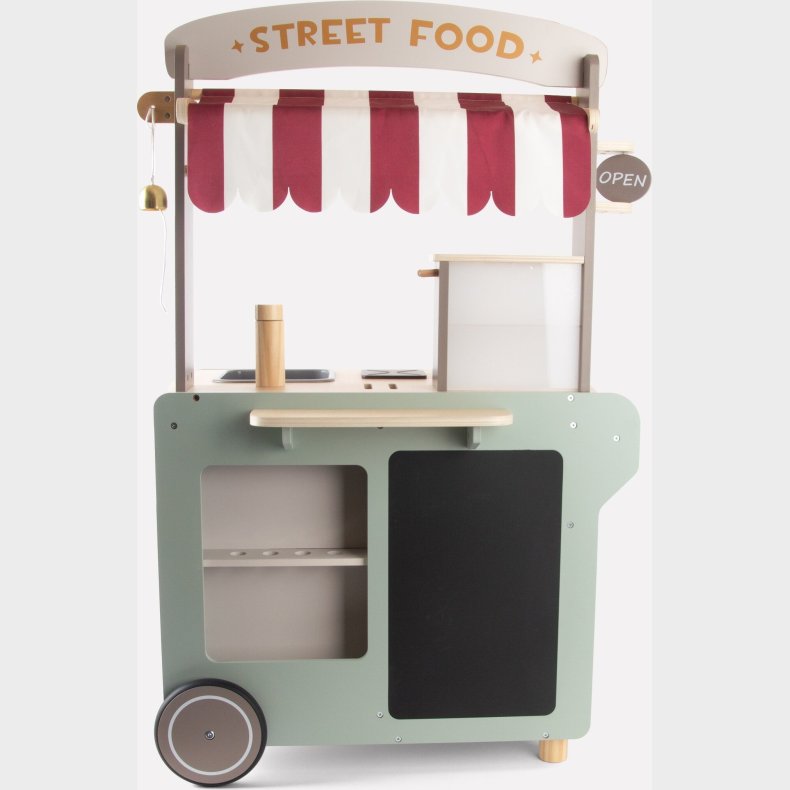 Dantoy - Street Food Legek�kken Til B�rn - Tr� - 26 Dele