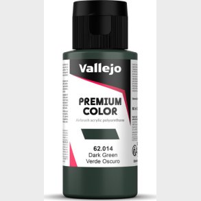 Vallejo - Premium Airbrush Maling - M�rkegr�n 60 Ml