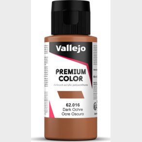 Vallejo - Premium Airbrush Maling - Dark Ochre 60 Ml