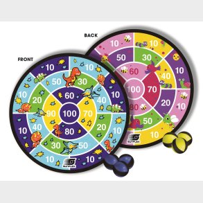 Sunflex | Dartspil, Velcro - Vendbar