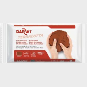 Darwi - Selvh�rdende Ler - Cernit - Terracotta - 500 G