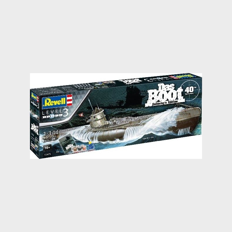 Revell - Das Boot Skib Bygges�t - 1:144 - Level 3 - Collectors Edition - 05675