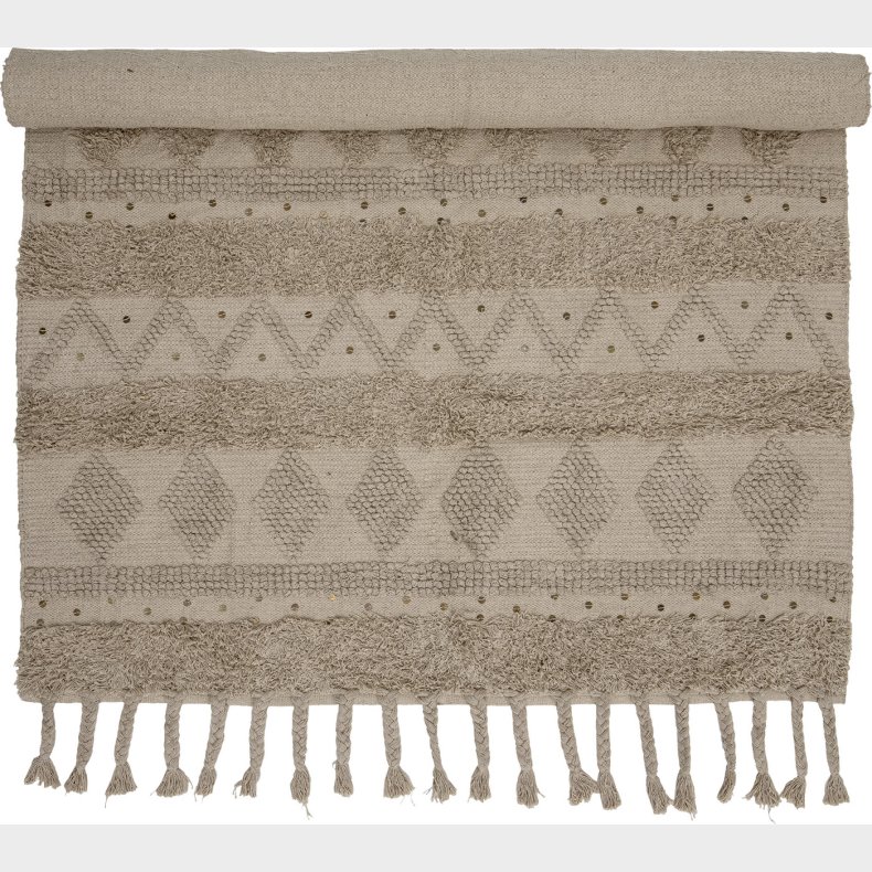 Creative Collection - Dasha Tppe - Natur - Bomuld - 140x200 Cm