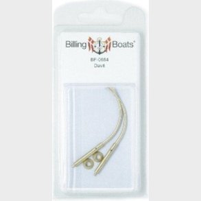 Billing Boats Fittings - Davit - 60 Mm - 2 Stk