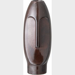 Bloomingville - Daviid Vase - Brun - Stentj - H 26 Cm