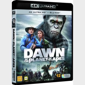 Dawn Of The Planet Of The Apes / Abernes Planet: Revolutionen - 4K Blu-Ray