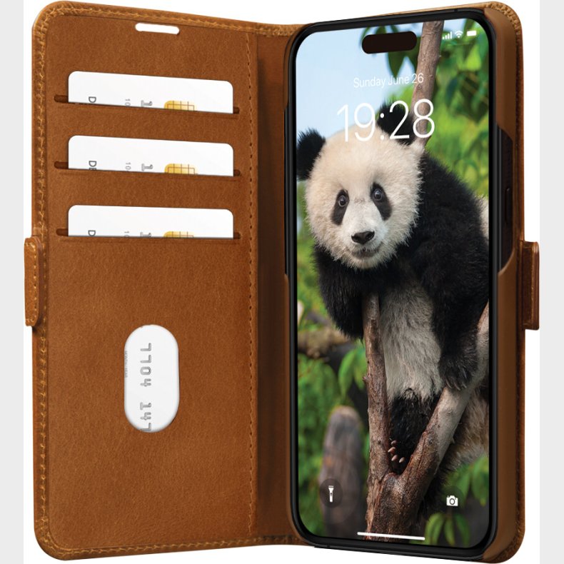 Dbramante1928 Copenhagen Flip Case - Iphone 15 - Tan