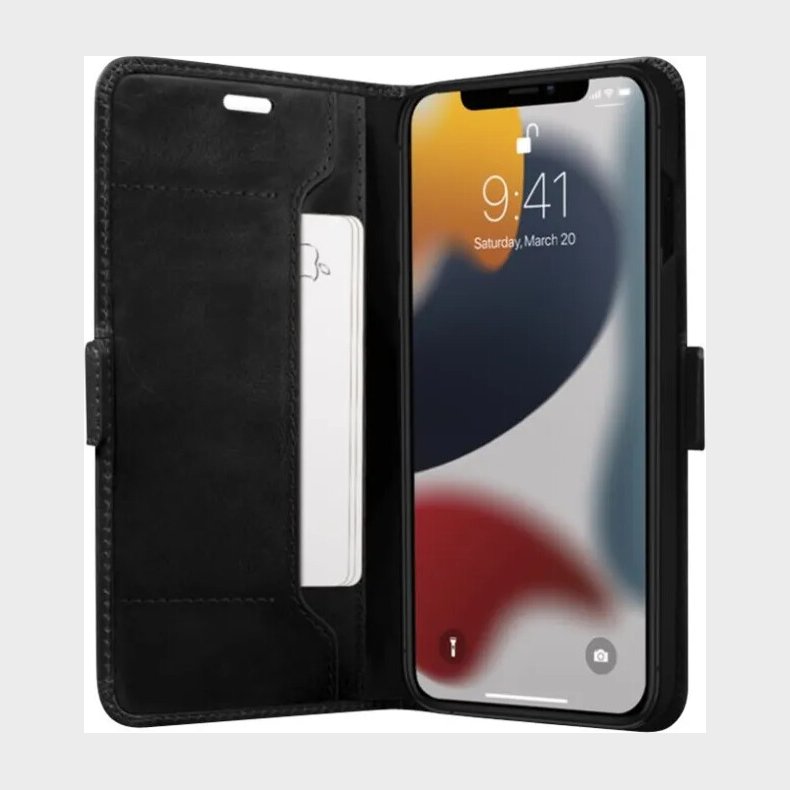 Dbramante1928 - Slim Flip Cover - Iphone 13 Pro - Copenhagen - Sort